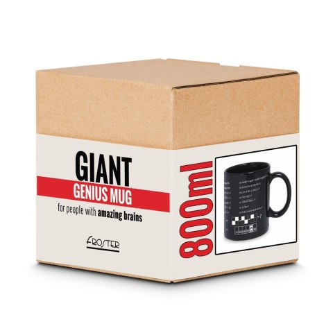 Gigantyczny Kubek Geniusza Matematyka Programisty