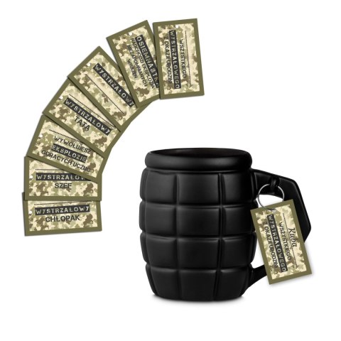 Gigantyczny Kubek Granat Czarny prezent dla niego