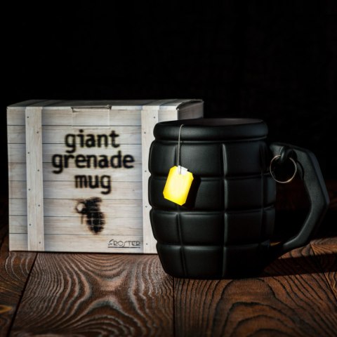 Gigantyczny Kubek Granat Czarny prezent dla niego