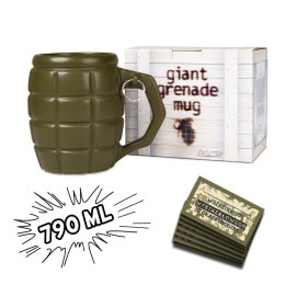 Gigantyczny Kubek Granat Zielony prezent dla niego