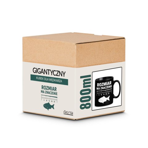 Gigantyczny Kubek dla Wędkarza - Rozmiar ma znaczenie