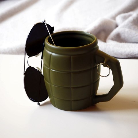 Kubek Granat Zielony 450ml dla niego chłopaka męża