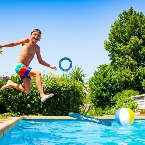 ZATOPKI ZABAWKA DO NURKOWANIA NAUKA PŁYWANIA BASEN DO WANNY WODY KÓŁKO