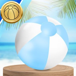 PIŁKA PLAŻOWA DMUCHANA NA BASEN OGRÓD DUŻA 53 CM NIEBIESKA