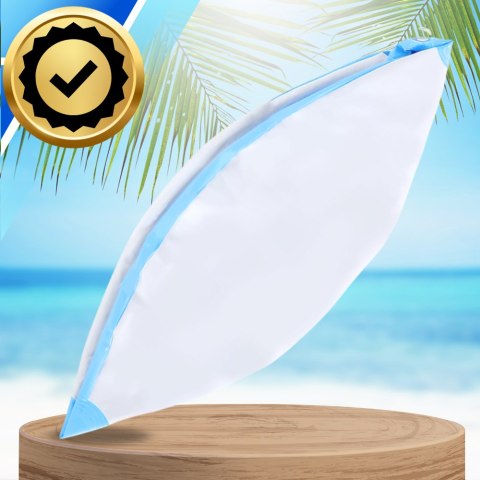 PIŁKA PLAŻOWA DMUCHANA NA BASEN OGRÓD DUŻA 53 CM NIEBIESKA