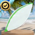 PIŁKA PLAŻOWA DMUCHANA NA BASEN OGRÓD DUŻA 53 CM ZIELONA