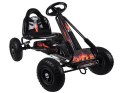 Duży gokart na pedały regulowane siedzisko pompowane koła SP0839