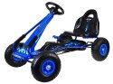 Duży gokart na pedały regulowane siedzisko pompowane koła SP0839