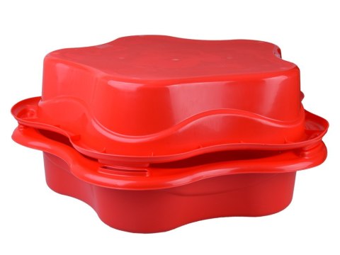 Piaskownica zamykana plastikowa MUSZELKA 2w1 basenik Myszka Mickey SP0884