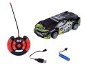 Sportowe auto sterowane na pilota podświetlane nadwozie 1:18 RC0754 ZI