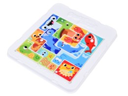 Tetris Układanka Łamigłówka Puzzle Morskie Zwierzątka 12 ele ZA6136