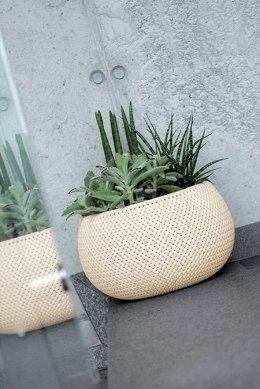 Doniczka Splofy Bowl biały DKSP240-S449