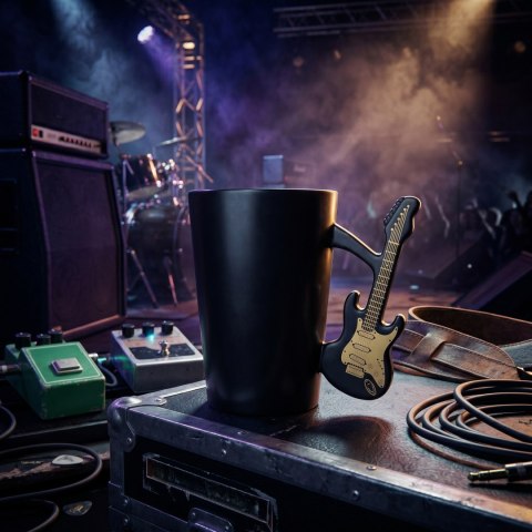 Kubek Gitara Elektryczna - Double Cut Style - bez napisu