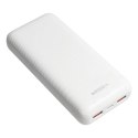 Powerbank Veger L20S (VP2039PD / W2039PD) PD QC3.0 2A 20W 20000 mAh biały