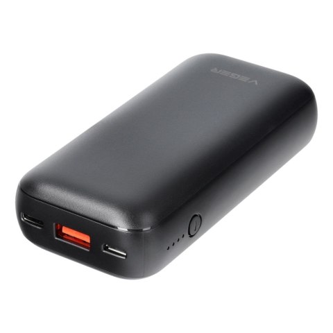 Powerbank Veger S10 (W1135) PD QC3.0 3A 20W 10000 mAh black