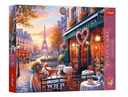 Puzzle 500 Love Story: Miłość w Paryżu TREFL