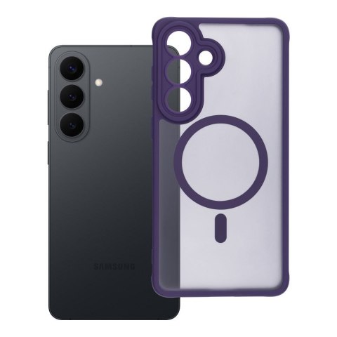 Futerał do Samsung S26 Full Matte Mag Cover zgodny z MagSafe fioletowy