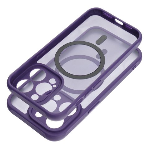 Futerał do Samsung S26 Full Matte Mag Cover zgodny z MagSafe fioletowy