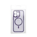 Futerał do iPhone 14 PRO Full Matte Mag Cover zgodny z MagSafe fioletowy