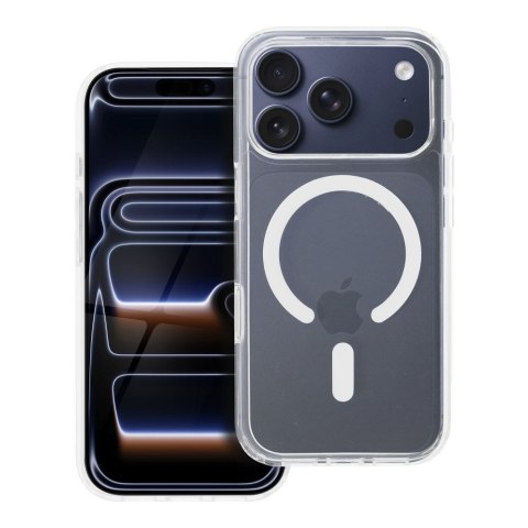 Futerał do iPhone 17 PRO Clear Mag Cover Elite (STR / NIEŻÓŁKNĄCY / CAMERA CONTROL BUTTON) zgodny z MagSafe transparentny