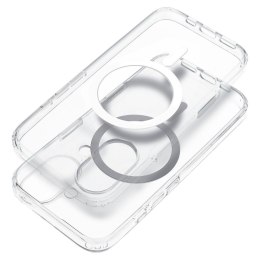 Futerał do iPhone 17 PRO Clear Mag Cover Elite (STR / NIEŻÓŁKNĄCY / CAMERA CONTROL BUTTON) zgodny z MagSafe transparentny