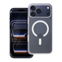 Futerał do iPhone 17 PRO MAX Clear Mag Cover Elite (STR / NIEŻÓŁKNĄCY / CAMERA CONTROL BUTTON) zgodny z MagSafe transparentny