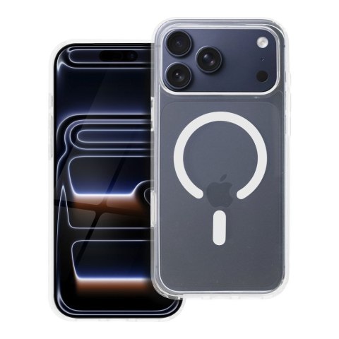 Futerał do iPhone 17 PRO MAX Clear Mag Cover Elite (STR / NIEŻÓŁKNĄCY / CAMERA CONTROL BUTTON) zgodny z MagSafe transparentny