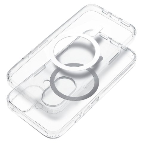 Futerał do iPhone 17 PRO MAX Clear Mag Cover Elite (STR / NIEŻÓŁKNĄCY / CAMERA CONTROL BUTTON) zgodny z MagSafe transparentny