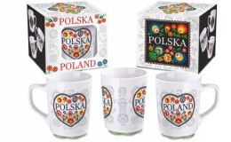 Kubek serce Polska - Poland folk