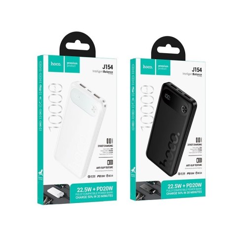 Powerbank Hoco 10000 mAh QC PD 22,5W J154 biały