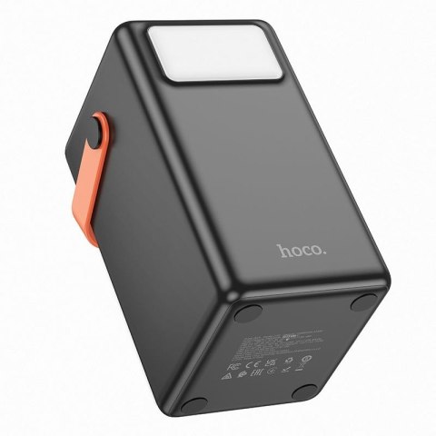 Powerbank Hoco 100000 mAh QC PD 2,4A 22,5W z wbudowaną latarką J142 black