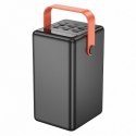 Powerbank Hoco 100000 mAh QC PD 2,4A 22,5W z wbudowaną latarką J142 black