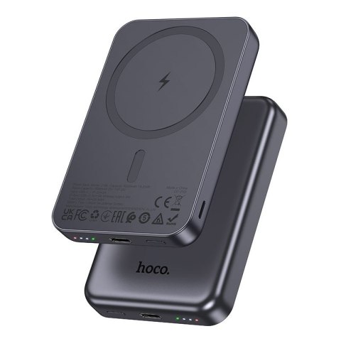 Powerbank zgodny z MagSafe Hoco 5000 mAh 2A 5W J160 szary