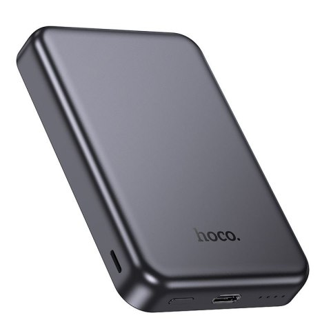 Powerbank zgodny z MagSafe Hoco 5000 mAh 2A 5W J160 szary