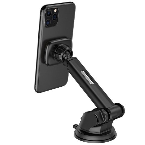 Uchwyt na telefon do samochodu magnetyczny Hoco do szyby / deski CA67 czarny