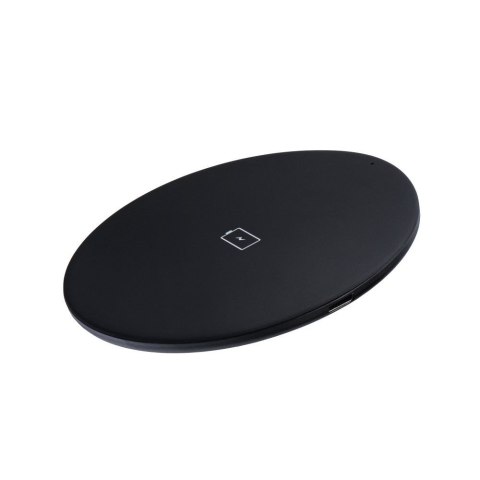 Ładowarka indukcyjna Forcell F-Energy Qi QC 15W + kabel USB C do USB A czarna