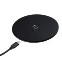 Ładowarka indukcyjna Forcell F-Energy Qi QC 15W + kabel USB C do USB A czarna
