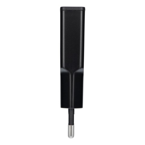 Ładowarka sieciowa do telefonu Blue Star Slim GaN USB C + USB A QC4.0 PD 3A 25W TFK-SC-25WAC czarna