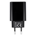 Ładowarka sieciowa do telefonu Blue Star USB C QC4.0 PD 3A 35W TFB-TC-35WPD czarna