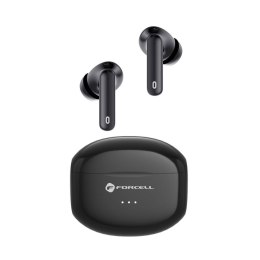 Słuchawki bezprzewodowe douszne Forcell F-Audio Clear Sound TWS czarne