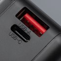 Wielofunkcyjna ładowarka Forcell F-Energy 6w1 USB A + USB C PD 45W + power bank 15000 mAh + ładowanie bezprzewodowe 15W czarna