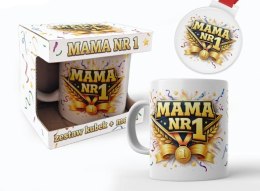 Zestaw kubek 300ml + medal - Mama nr 1