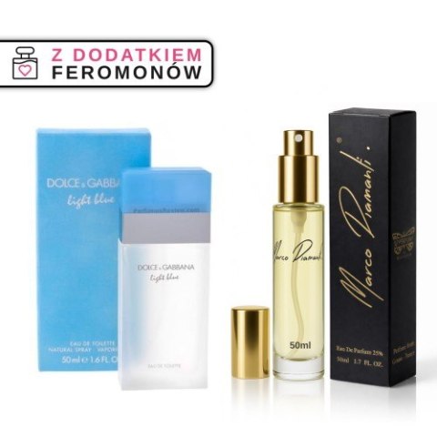 Perfumy nr 063 50ml z feromonami - zamiennik inspirowany D G Light Blue od Dolce Gabbana