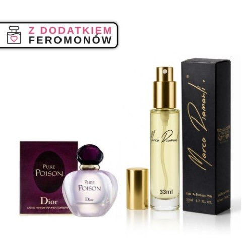 Perfumy nr 107 33ml z feromonami - zamiennik inspirowany Pure Poison od Christian Dior