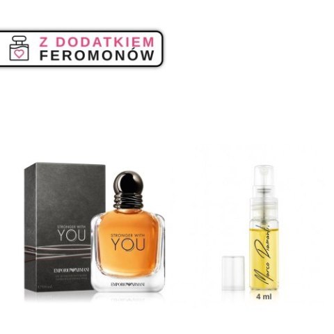 Perfumy nr 818 4ml z feromonami - zamiennik inspirowany Emporio Armani Stronger With You od Giorgio Armani