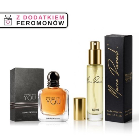 Perfumy nr 818 50ml z feromonami - zamiennik inspirowany Emporio Armani Stronger With You od Giorgio Armani