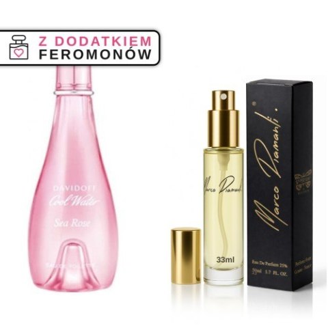 Perfumy nr 168 33ml z feromonami - zamiennik inspirowany Cool Water Sea Rose od Davidoff