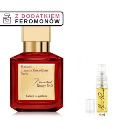 Perfumy nr 255 4ml z feromonami - zamiennik inspirowany Baccarat Rouge 540 od Maison Francis Kurkdjian