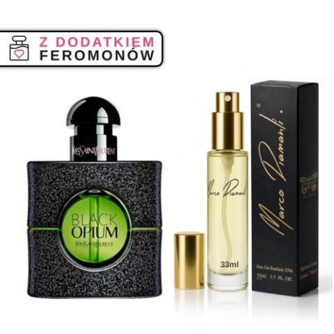 Perfumy nr 328 33ml z feromonami - zamiennik inspirowany Black Opium Illicit Green od Yves Saint Laurent