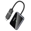 Bezprzewodowy adapter CarPlay Hoco USB A / USB C HU1 czarny